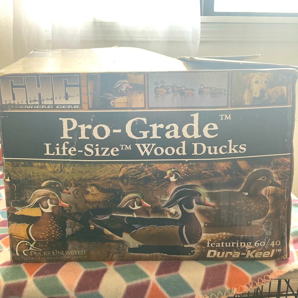 GHG Pro-Grade Wood Duck Decoys